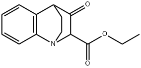 3,4-Dihydro-3-oxo-2H-1,4-ethanoquinoline-2-carboxylic acid ethyl ester Struktur