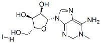 1-METHYLADENOSINE HYDROIODIDE Struktur