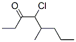 3-Octanone,  4-chloro-5-methyl- Struktur