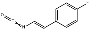 Benzene, 1-fluoro-4-[(1E)-2-isocyanatoethenyl]- (9CI) Struktur