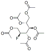 2-Fluoro-2-deoxy-D-glucitol=pentaacetate Struktur