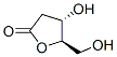 2-Deoxy-D-ribonic-1,4-lactone Struktur