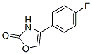 4-(4-Fluorophenyl)-4-oxazolin-2-one Struktur