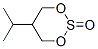 1,3,2-Dioxathiane,5-(1-methylethyl)-,2-oxide(9CI) Struktur