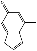 2,5,8-Cyclononatrien-1-one, 3-methyl- (9CI) Struktur