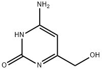 2(1H)-Pyrimidinone, 4-amino-6-(hydroxymethyl)- (9CI) Struktur