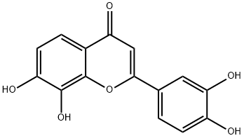 3',4',7,8-TETRAHYDROXYFLAVONE Struktur