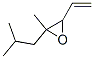 Oxirane,  3-ethenyl-2-methyl-2-(2-methylpropyl)- Struktur