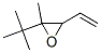 Oxirane,  2-(1,1-dimethylethyl)-3-ethenyl-2-methyl- Struktur