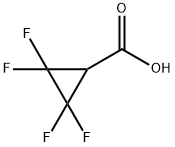 Cyclopropanecarboxylic acid, 2,2,3,3-tetrafluoro- (9CI) Struktur