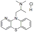 10-[2-(dimethylamino)propyl]-10H-pyrido[3,2-b][1,4]benzothiazine hydrochloride Struktur