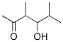 2-Hexanone, 4-hydroxy-3,5-dimethyl- (9CI) Struktur