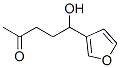 1-(3-Furanyl)-1-hydroxy-4-pentanone Struktur