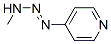 Pyridine, 4-(3-methyl-1-triazenyl)- (9CI) Struktur