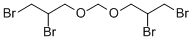 METHYLENE GLYCOL BIS(2,3-DIBROMOPROPYL) ETHER Struktur