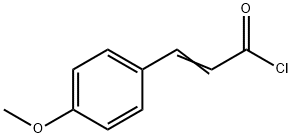 4-METHOXYCINNAMOYL CHLORIDE Struktur