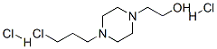 4-(3-chloropropyl)piperazine-1-ethanol dihydrochloride Struktur