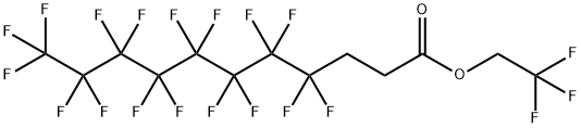 2,2,2-Trifluoroethyl  2H,2H,3H,3H-perfluoroundecanoate Struktur