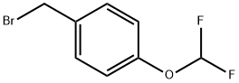 4-(DIFLUOROMETHOXY)BENZYL BROMIDE Struktur