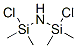 Iminobis(dimethylchlorosilane) Struktur