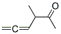 4,5-Hexadien-2-one, 3-methyl- (9CI) Struktur