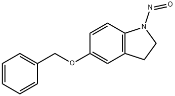 5-(Benzyloxy)-1-nitrosoindoline Struktur