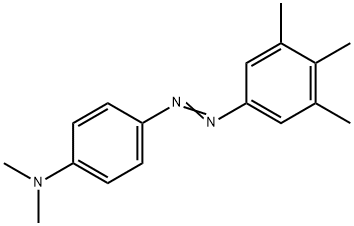 N,N-Dimethyl-4-[(3,4,5-trimethylphenyl)azo]benzenamine Struktur