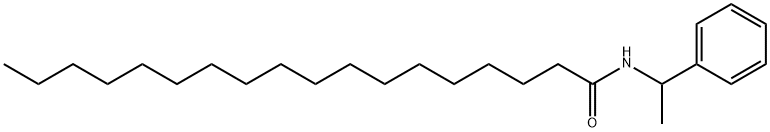 OctadecanaMide, N-(1-phenylethyl)- Struktur