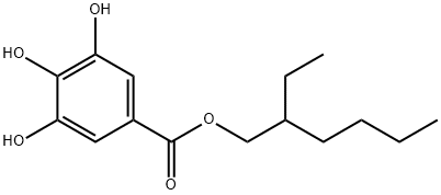 2-ethylhexyl gallate Struktur