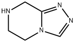 5,6,7,8-TETRAHYDRO-[1,2,4]TRIAZOLO[4,3-A]PYRAZINE HYDROCHLORIDE Struktur