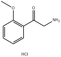 2-AMINO-2'-METHOXYACETOPHENONE HYDROCHLORIDE Struktur