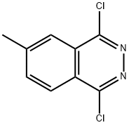 1,4-DICHLORO-6-METHYLPHTHALAZINE Struktur