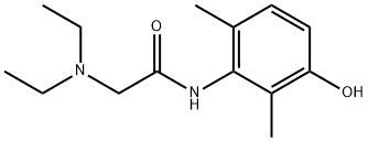 3-hydroxylidocaine Struktur