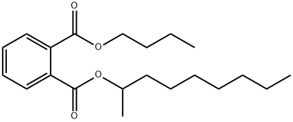 butyl nonyl phthalate  Struktur