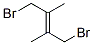 1,4-Dibromo-2,3-dimethyl-2-butene Structure