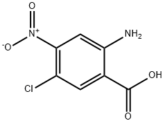 2-AMINO-5-CHLORO-4-NITROBENZOIC ACID Struktur