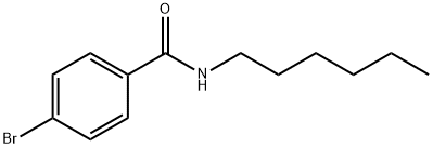 4-BroMo-N-n-hexylbenzaMide, 97% Struktur