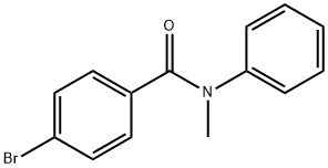 4-bromo-N-methyl-N-phenylbenzamide Struktur