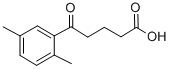 5-(2,5-DIMETHYLPHENYL)-5-OXOVALERIC ACID Struktur