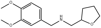 (3,4-DIMETHOXY-BENZYL)-(TETRAHYDRO-FURAN-2-YL-METHYL)-AMINE Struktur