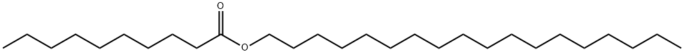 octadecyl decanoate Struktur