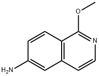 1-Methoxyisoquinolin-6-aMine Struktur