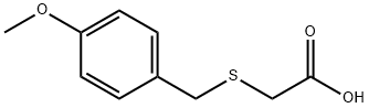 4-METHOXYBENZYL THIOACETIC ACID Struktur