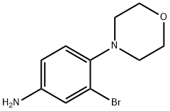 3-BROMO-4-MORPHOLINOANILINE Struktur