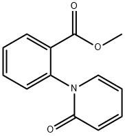 METHYL 2-(2-OXOPYRIDIN-1(2H)-YL)BENZOATE Struktur