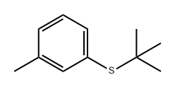 tert-Butyl(m-tolyl) sulfide Struktur