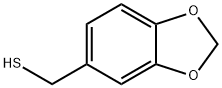 3,4-METHYLENEDIOXYBENZYL MERCAPTAN Struktur