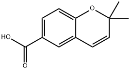 2,2-diMethyl-2H-chroMene-6-carboxylic acid Struktur