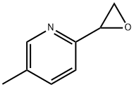 Pyridine, 5-methyl-2-oxiranyl- (9CI) Struktur