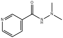 3-Pyridinecarboxylicacid,2,2-dimethylhydrazide(9CI) Struktur